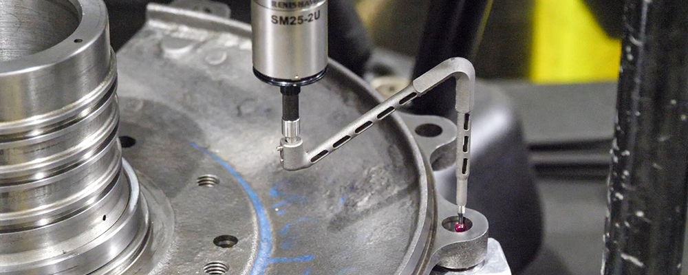 Inspecting automotive component on Equator 300 with additively manufactured stylus