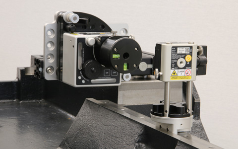 Лазерная система для юстировки XK10 на станине станка