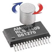 Układ scalony 12-bitowego przetwornika magnetycznego AM4096