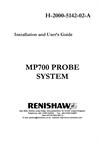 Installation & user's guide:  MP700 probe system