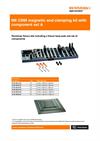 Data sheet:  M8 magnetic and clamping kit with component set A