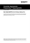 Data sheet:  Productivity+™ Scanning Suite controller requirements: Mori Seiki MAPPS (Fanuc Series 31i)